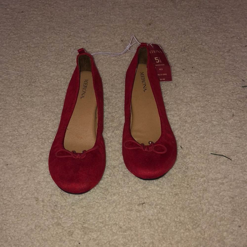Merona Red Flats